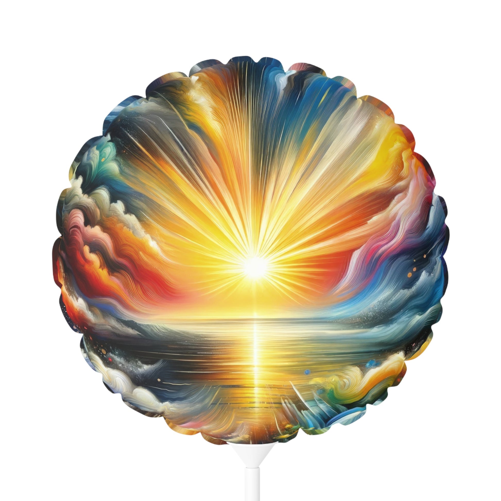 Dawn New Consciousness Balloon (Round and Heart-shaped), 11" - ATUH.ART