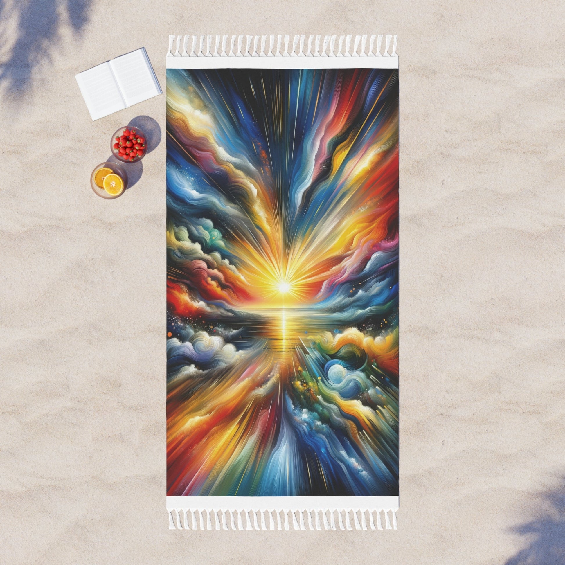Dawn New Consciousness Boho Beach Cloth - ATUH.ART