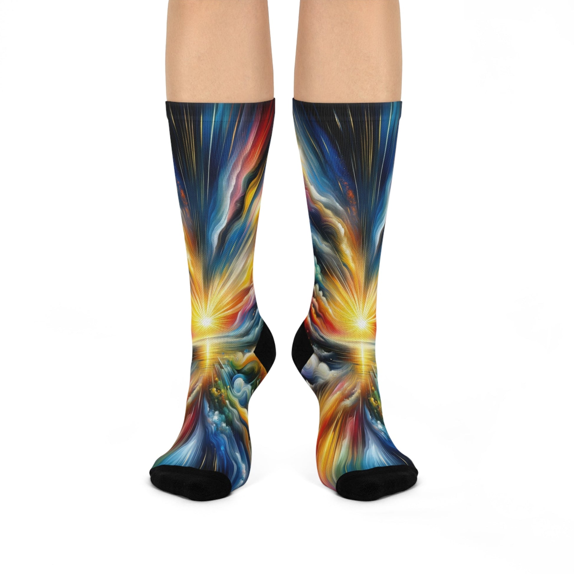 Dawn New Consciousness Cushioned Crew Socks - ATUH.ART