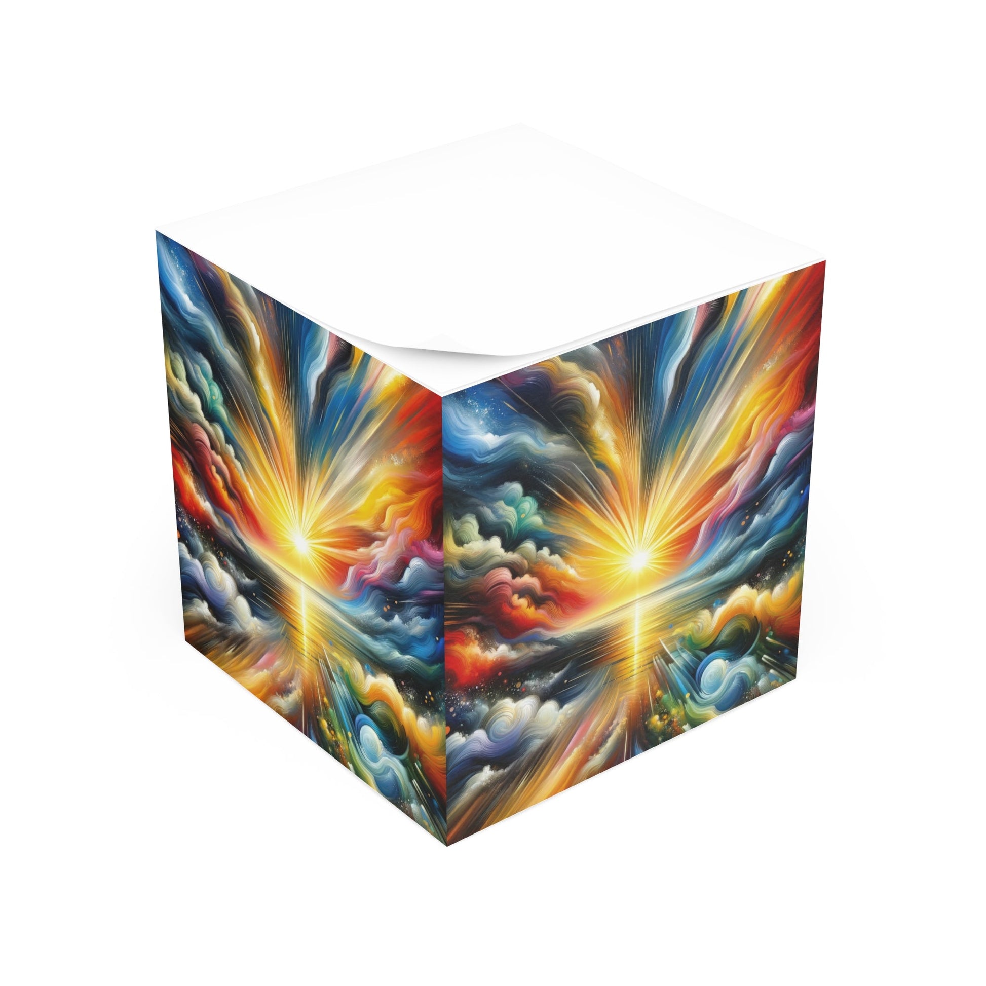 Dawn New Consciousness Note Cube - ATUH.ART