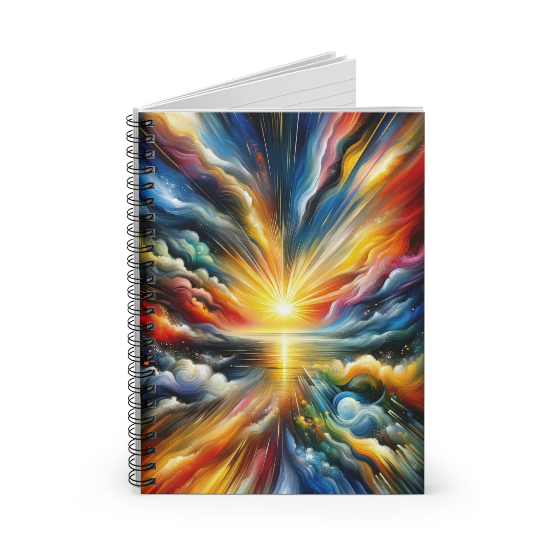 Dawn New Consciousness Spiral Notebook - Ruled Line - ATUH.ART