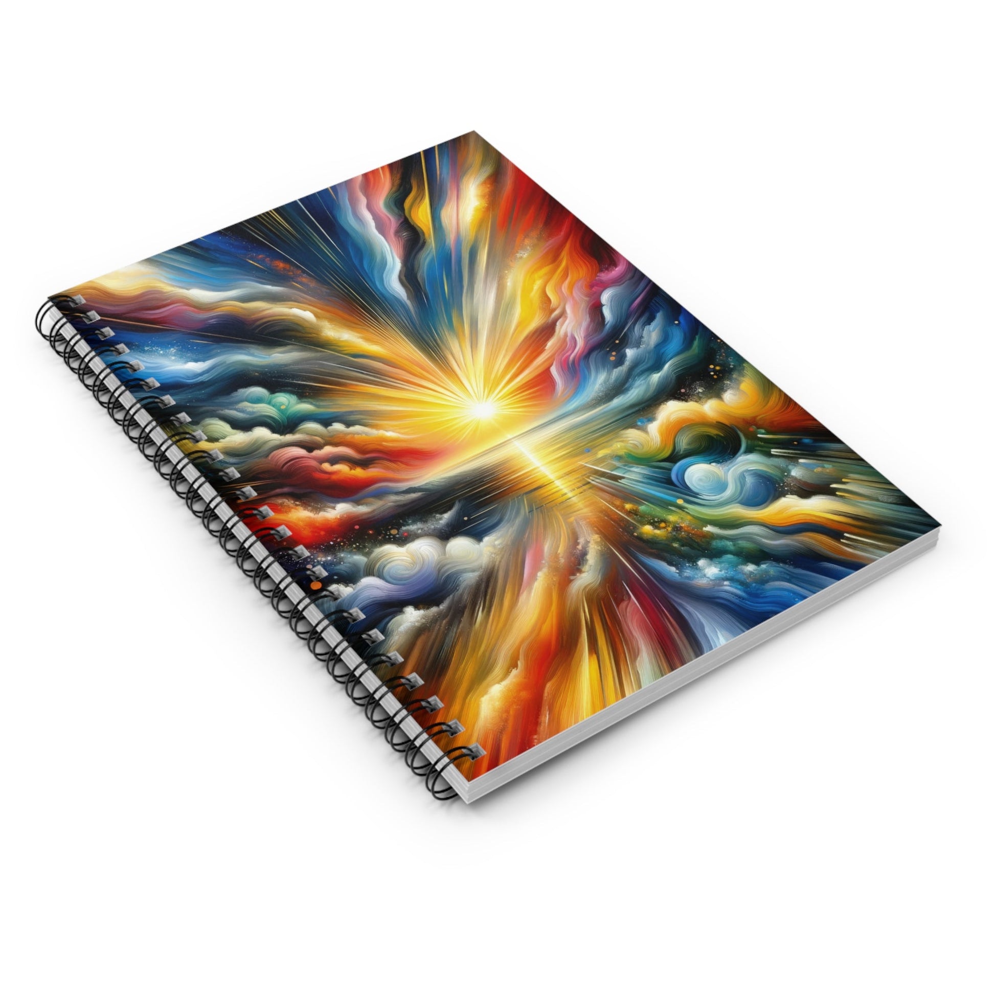 Dawn New Consciousness Spiral Notebook - Ruled Line - ATUH.ART