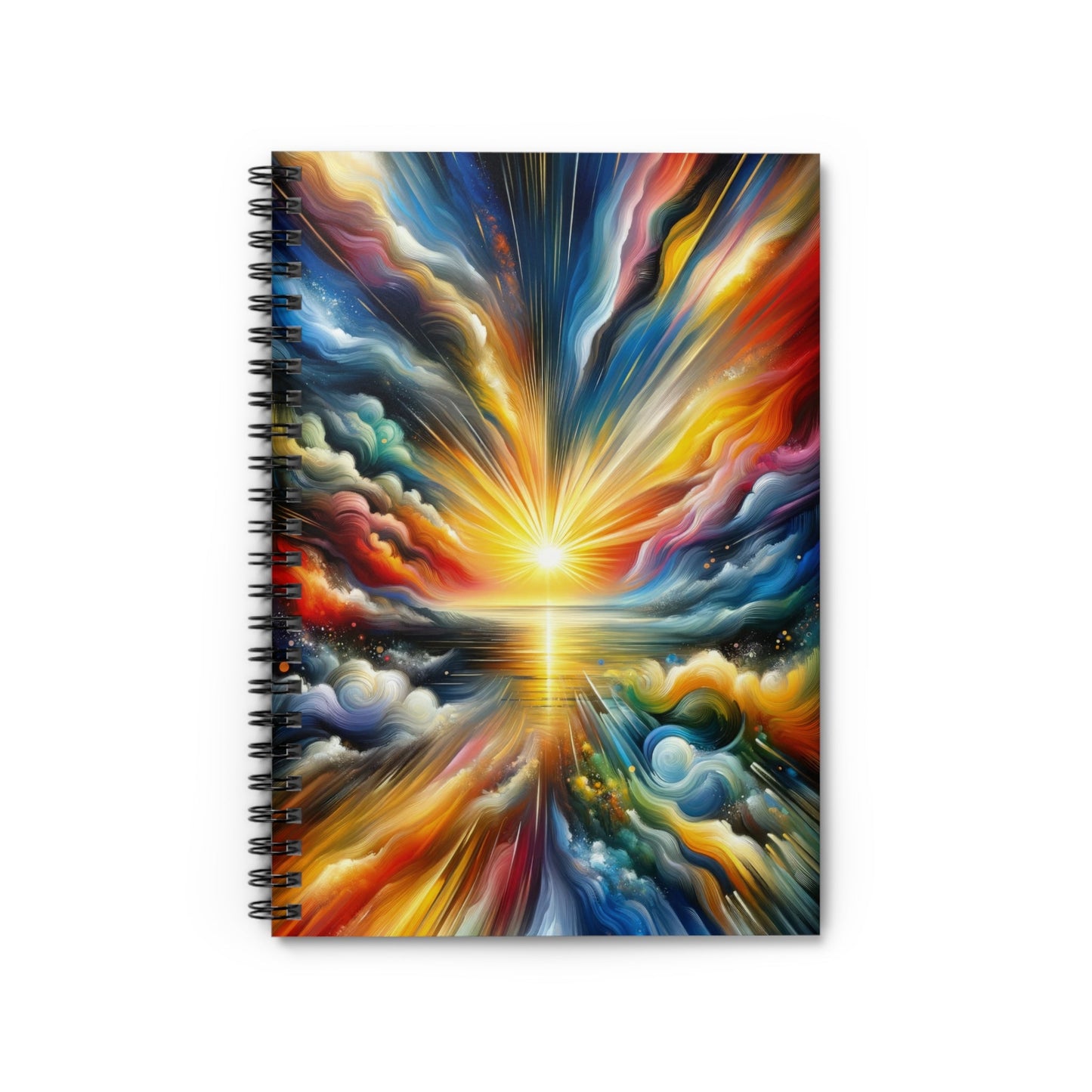 Dawn New Consciousness Spiral Notebook - Ruled Line - ATUH.ART