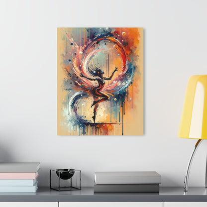 Decision Dance Tachism Acrylic Prints (French Cleat Hanging) - ATUH.ART