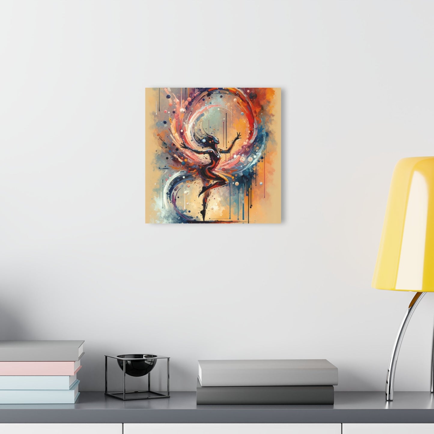 Decision Dance Tachism Acrylic Prints (French Cleat Hanging) - ATUH.ART