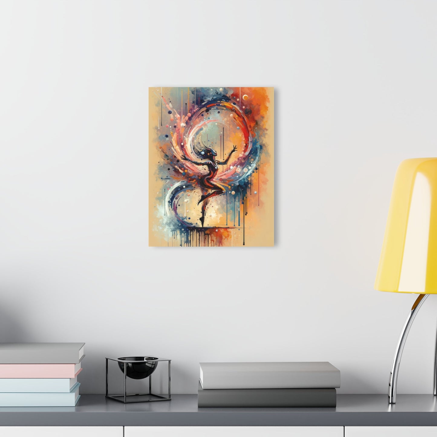 Decision Dance Tachism Acrylic Prints (French Cleat Hanging) - ATUH.ART