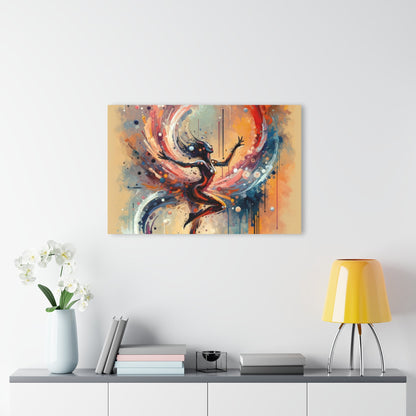 Decision Dance Tachism Acrylic Prints (French Cleat Hanging) - ATUH.ART