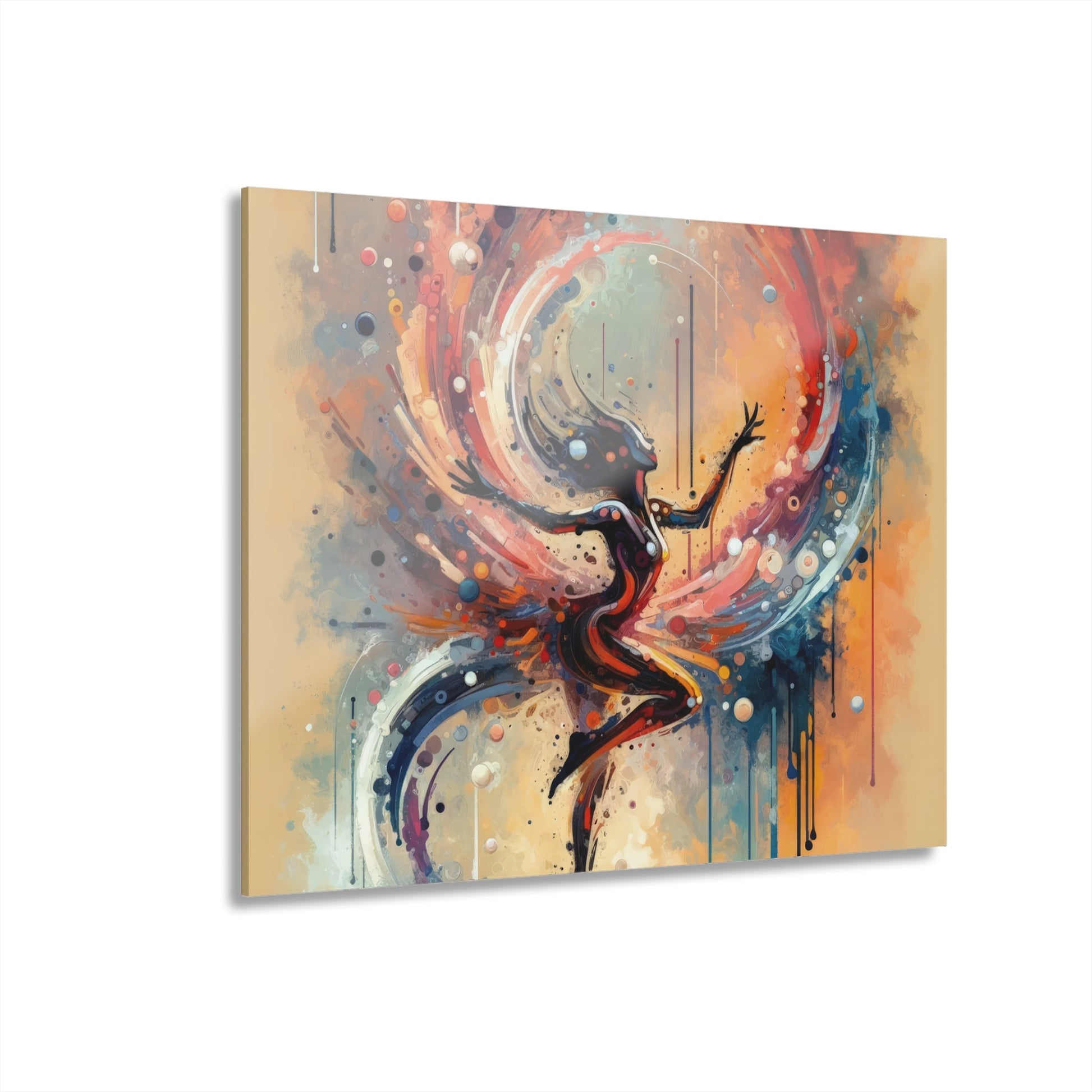 Decision Dance Tachism Acrylic Prints (French Cleat Hanging) - ATUH.ART