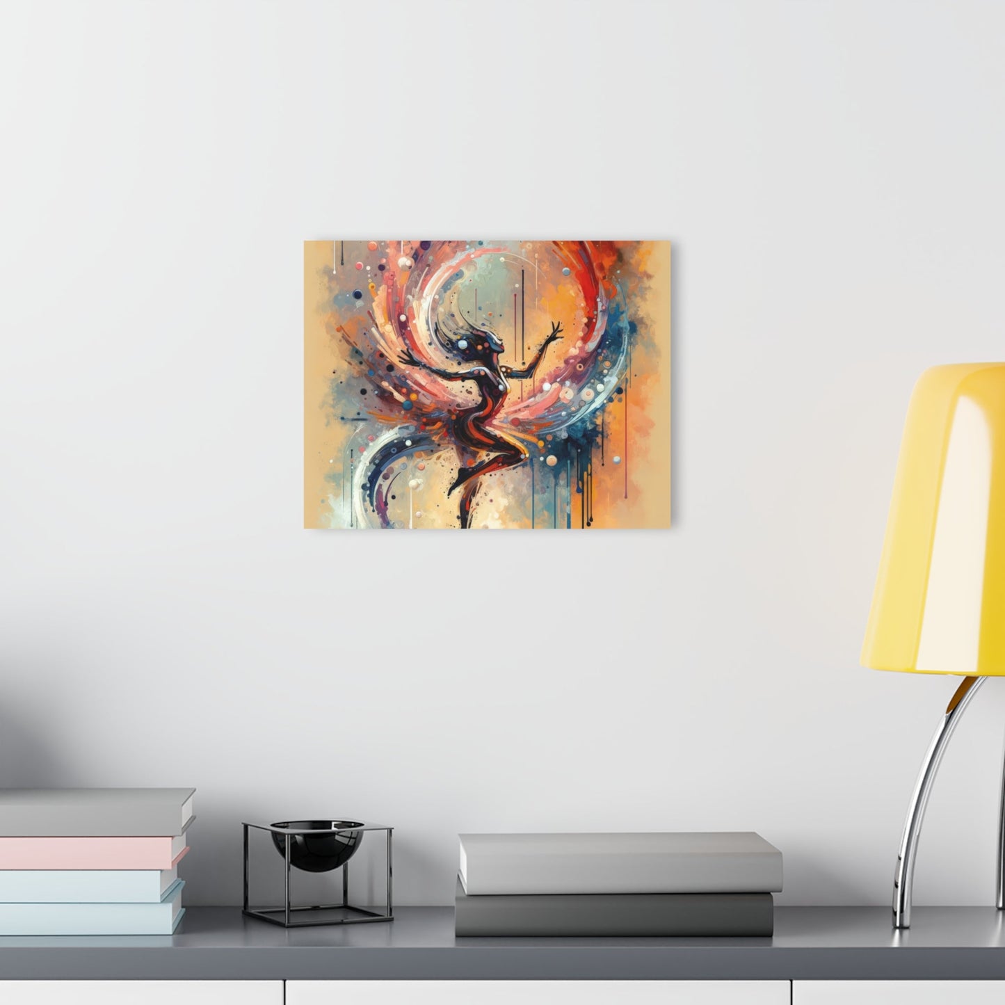 Decision Dance Tachism Acrylic Prints (French Cleat Hanging) - ATUH.ART