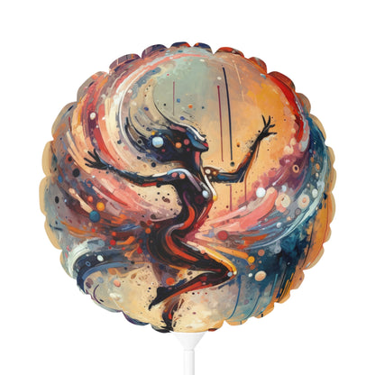Decision Dance Tachism Balloon (Round and Heart-shaped), 11" - ATUH.ART