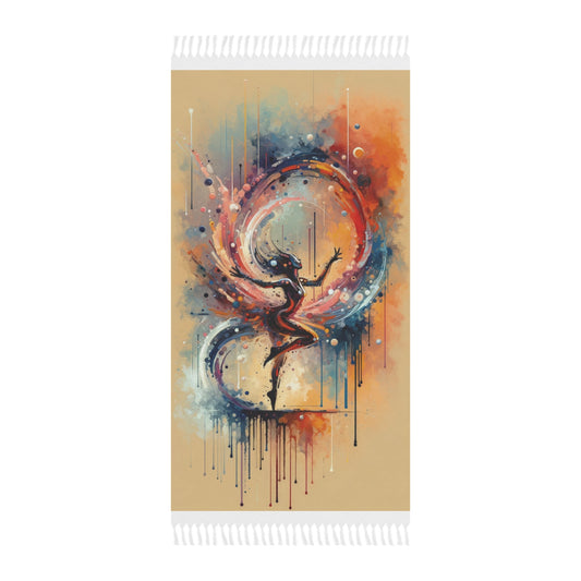 Decision Dance Tachism Boho Beach Cloth - ATUH.ART