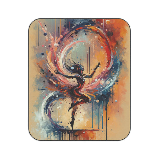 Decision Dance Tachism Picnic Blanket - ATUH.ART