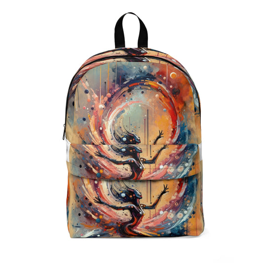 Decision Dance Tachism Unisex Classic Backpack - ATUH.ART