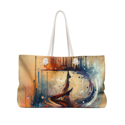 Decision Dance Tachism Weekender Bag - ATUH.ART