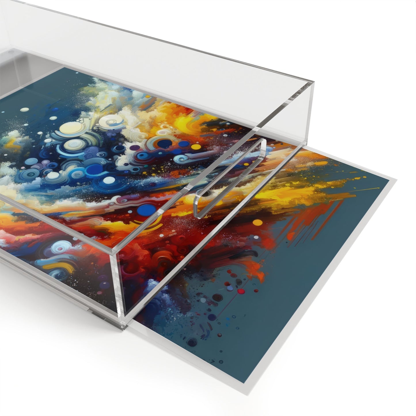 Decisive Mental Action Acrylic Serving Tray - ATUH.ART