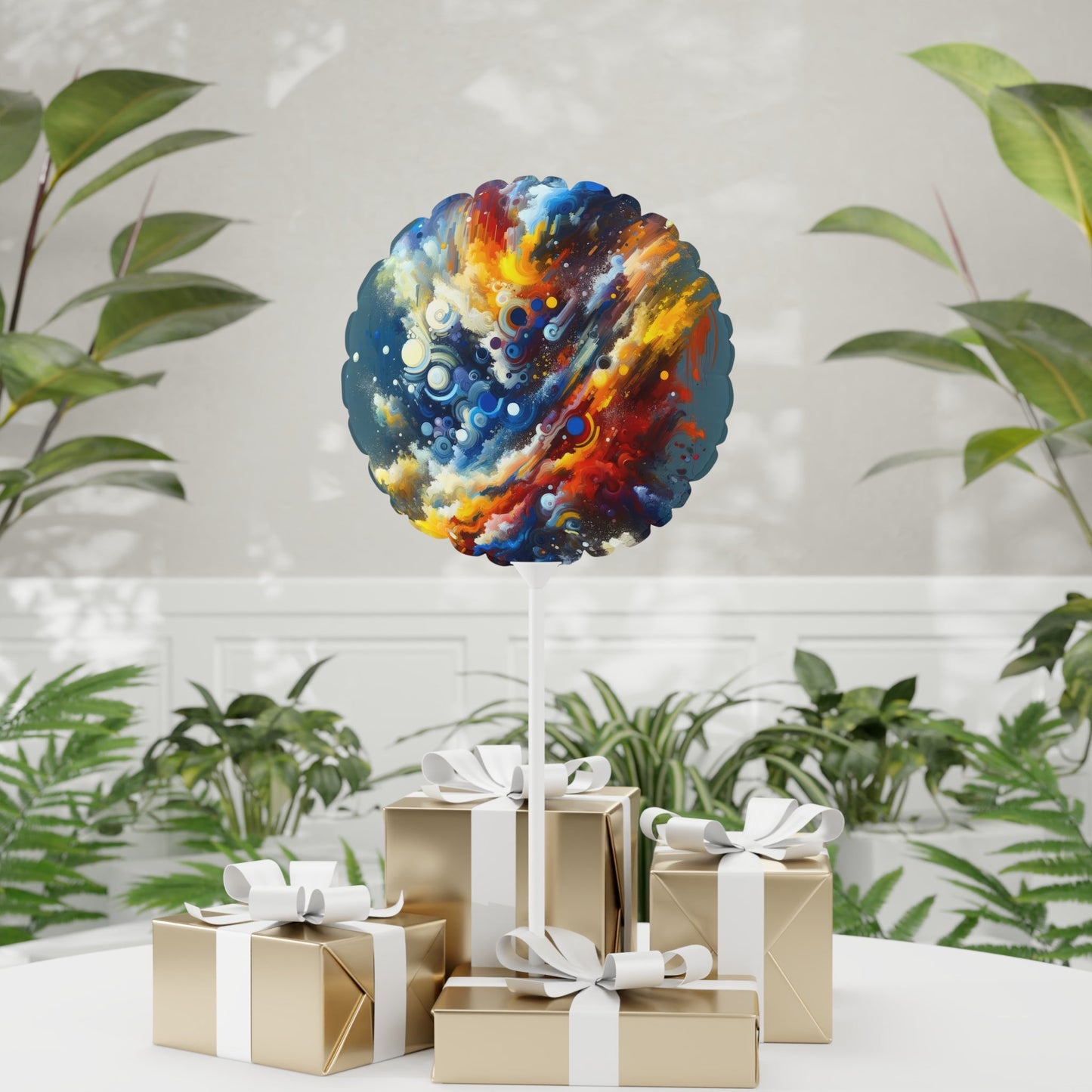 Decisive Mental Action Balloon (Round and Heart-shaped), 11" - ATUH.ART
