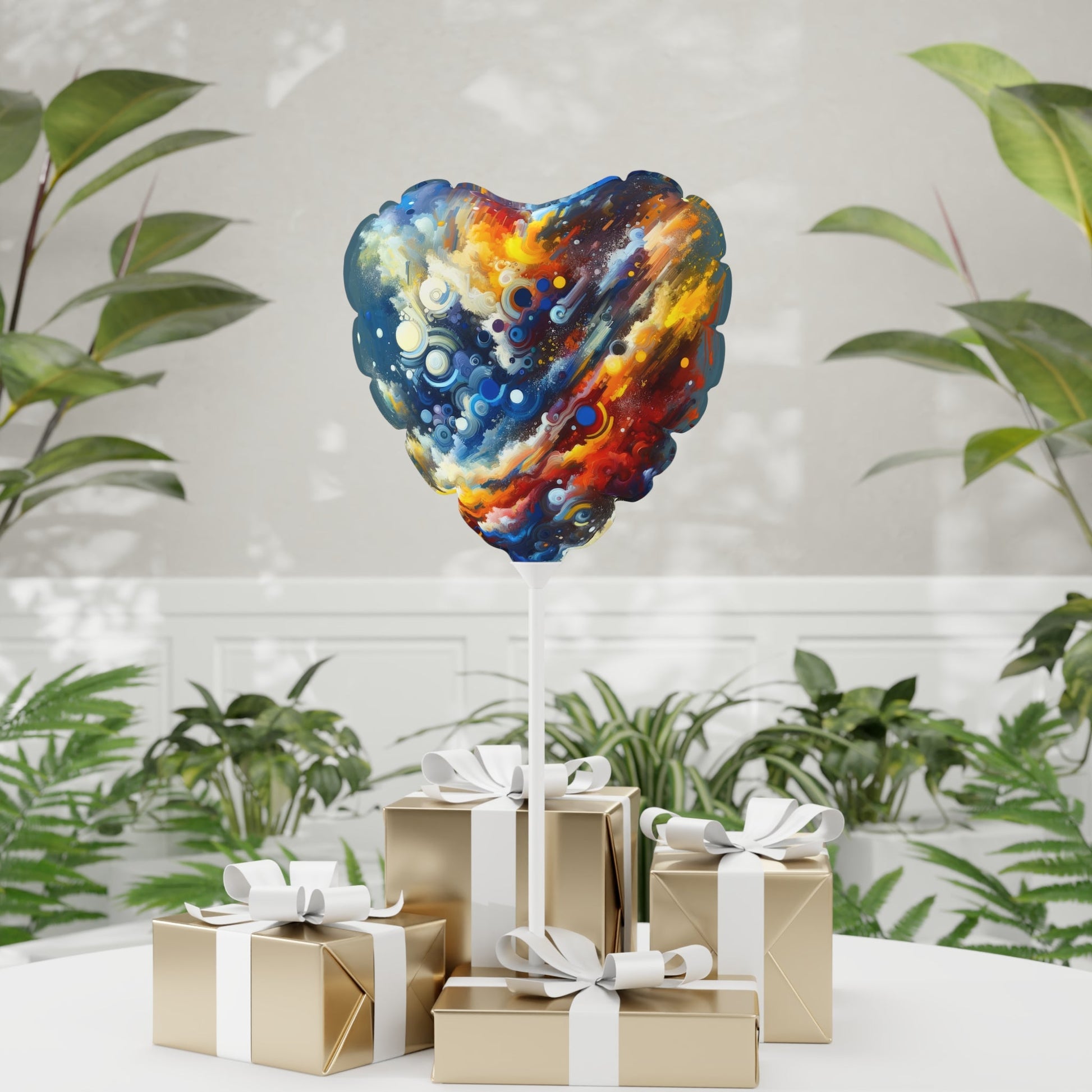 Decisive Mental Action Balloon (Round and Heart-shaped), 11" - ATUH.ART