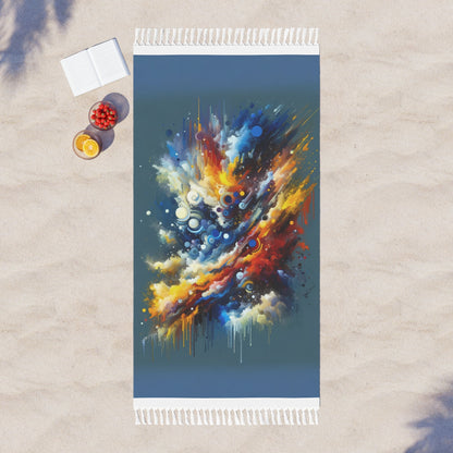 Decisive Mental Action Boho Beach Cloth - ATUH.ART