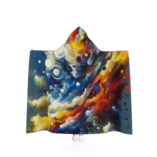 Decisive Mental Action Hooded Blanket - ATUH.ART