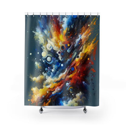 Decisive Mental Action Shower Curtains - ATUH.ART
