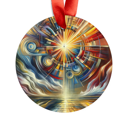 Declaration Movement Transformation Acrylic Ornament with Ribbon - ATUH.ART