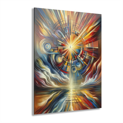 Declaration Movement Transformation Acrylic Prints (French Cleat Hanging) - ATUH.ART
