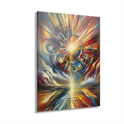 Declaration Movement Transformation Acrylic Prints (French Cleat Hanging) - ATUH.ART