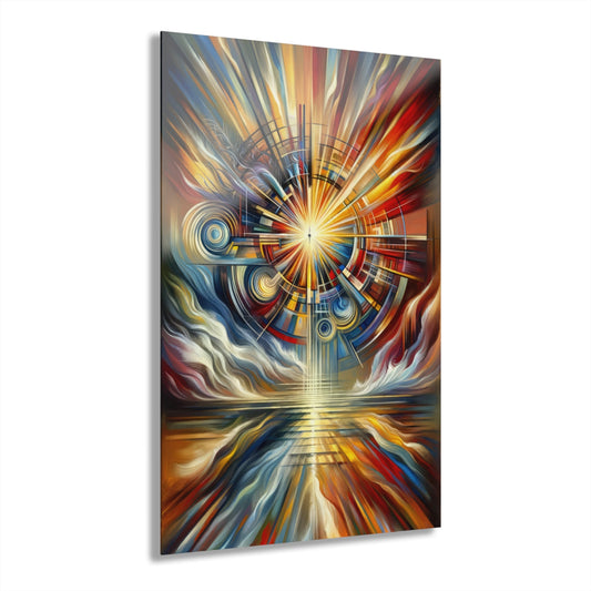 Declaration Movement Transformation Acrylic Prints (French Cleat Hanging) - ATUH.ART