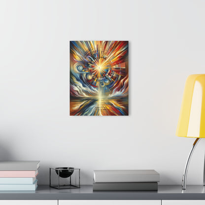 Declaration Movement Transformation Acrylic Prints (French Cleat Hanging) - ATUH.ART