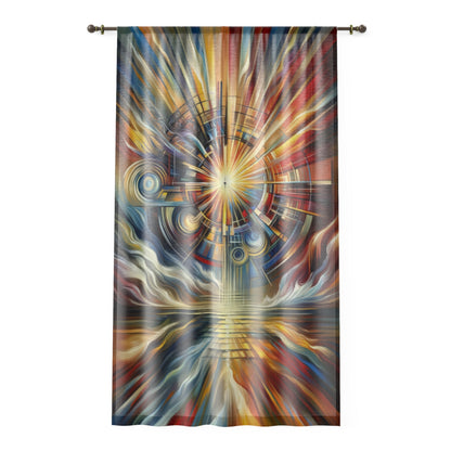 Declaration Movement Transformation Window Curtain - ATUH.ART