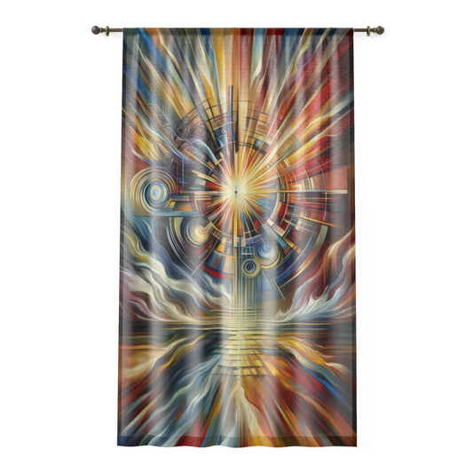 Declaration Movement Transformation Window Curtain - ATUH.ART