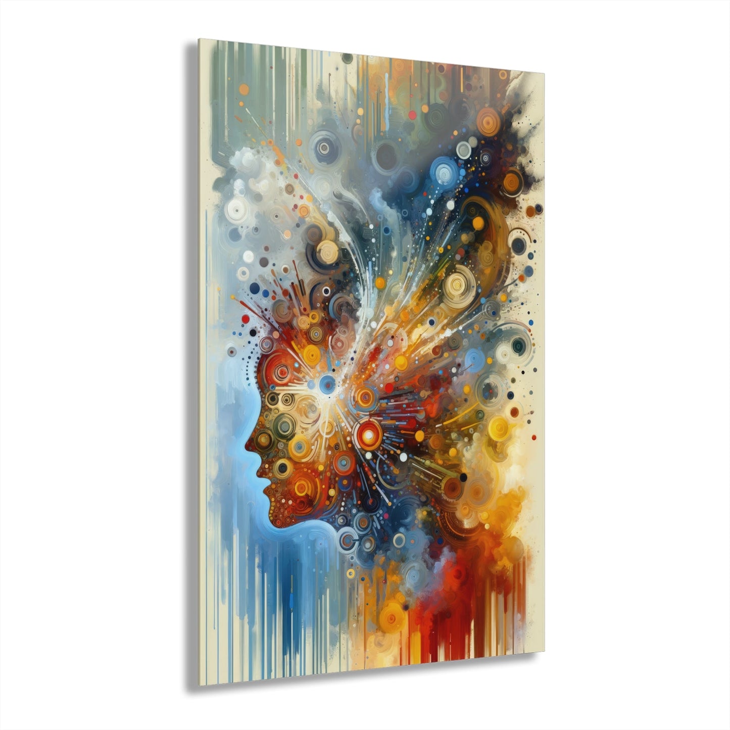 Desire Visualization Tachism Acrylic Prints (French Cleat Hanging) - ATUH.ART