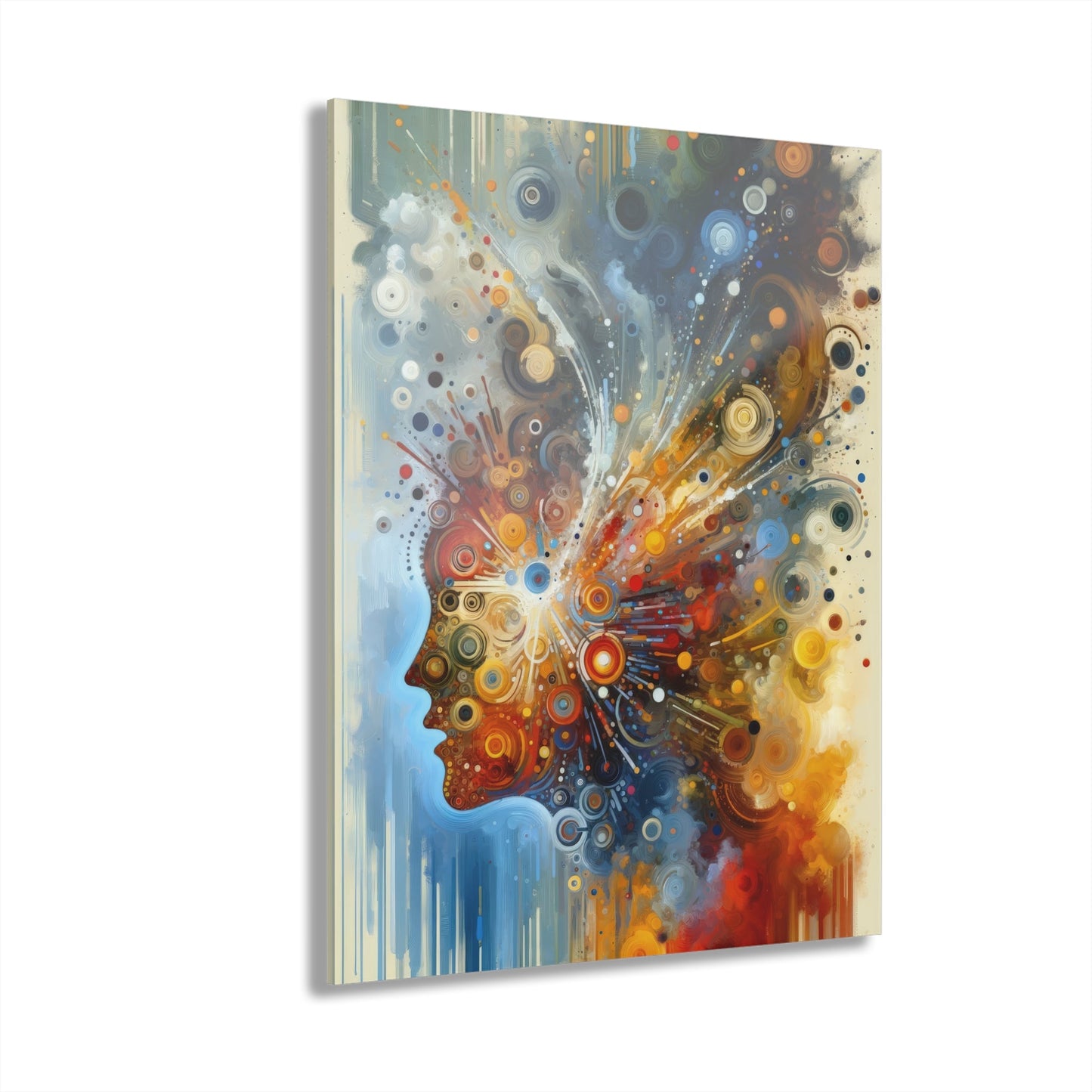 Desire Visualization Tachism Acrylic Prints (French Cleat Hanging) - ATUH.ART