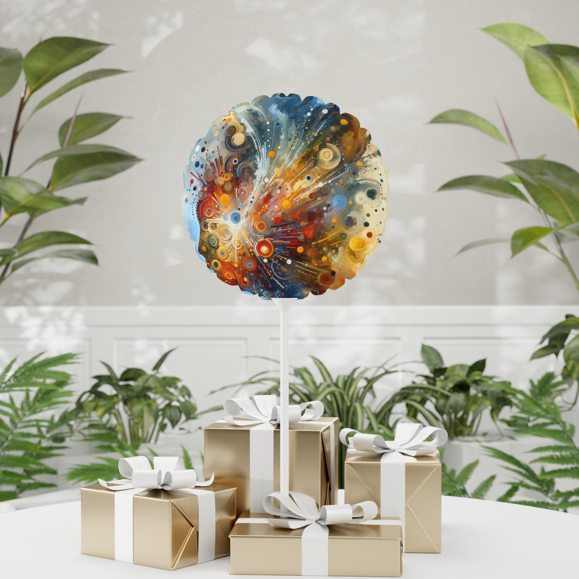 Desire Visualization Tachism Balloon (Round and Heart-shaped), 11" - ATUH.ART