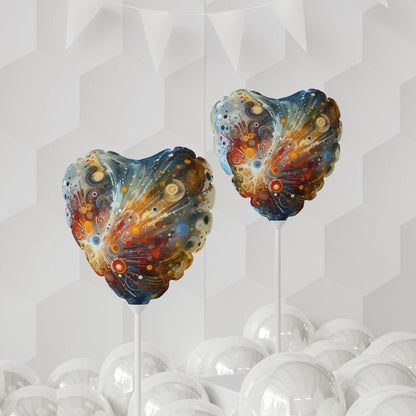 Desire Visualization Tachism Balloon (Round and Heart-shaped), 11" - ATUH.ART