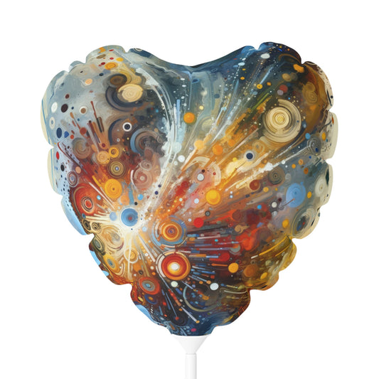 Desire Visualization Tachism Balloon (Round and Heart-shaped), 11" - ATUH.ART