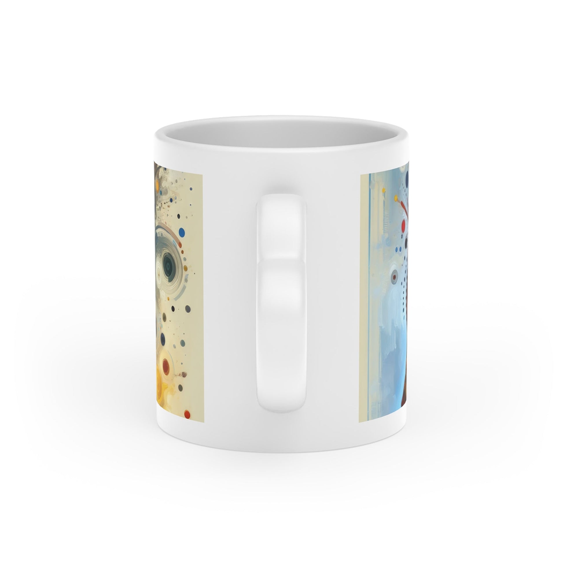 Desire Visualization Tachism Heart-Shaped Mug - ATUH.ART