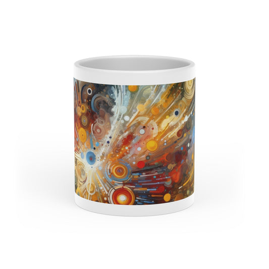 Desire Visualization Tachism Heart-Shaped Mug - ATUH.ART