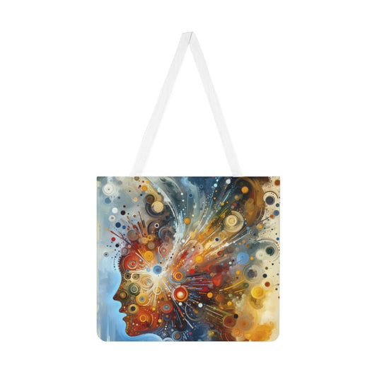 Desire Visualization Tachism Shoulder Tote Bag (AOP) - ATUH.ART