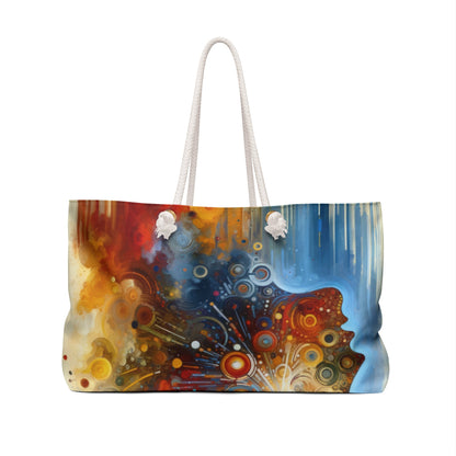 Desire Visualization Tachism Weekender Bag - ATUH.ART