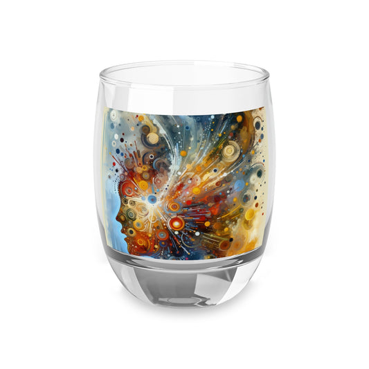 Desire Visualization Tachism Whiskey Glass - ATUH.ART