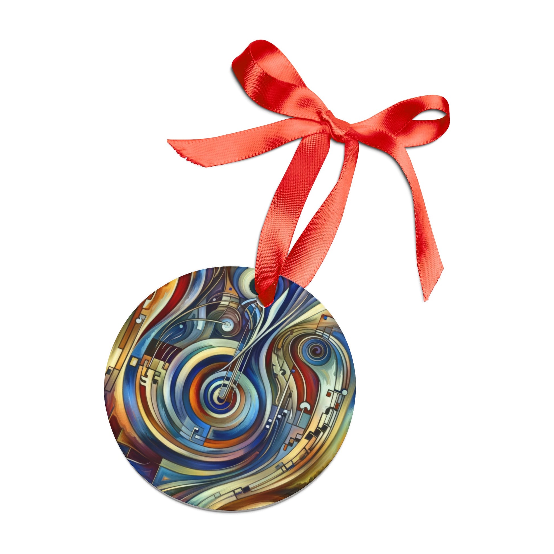 Dexterity Empathetic Repetition Acrylic Ornament with Ribbon - ATUH.ART