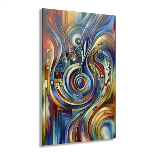 Dexterity Empathetic Repetition Acrylic Prints (French Cleat Hanging) - ATUH.ART