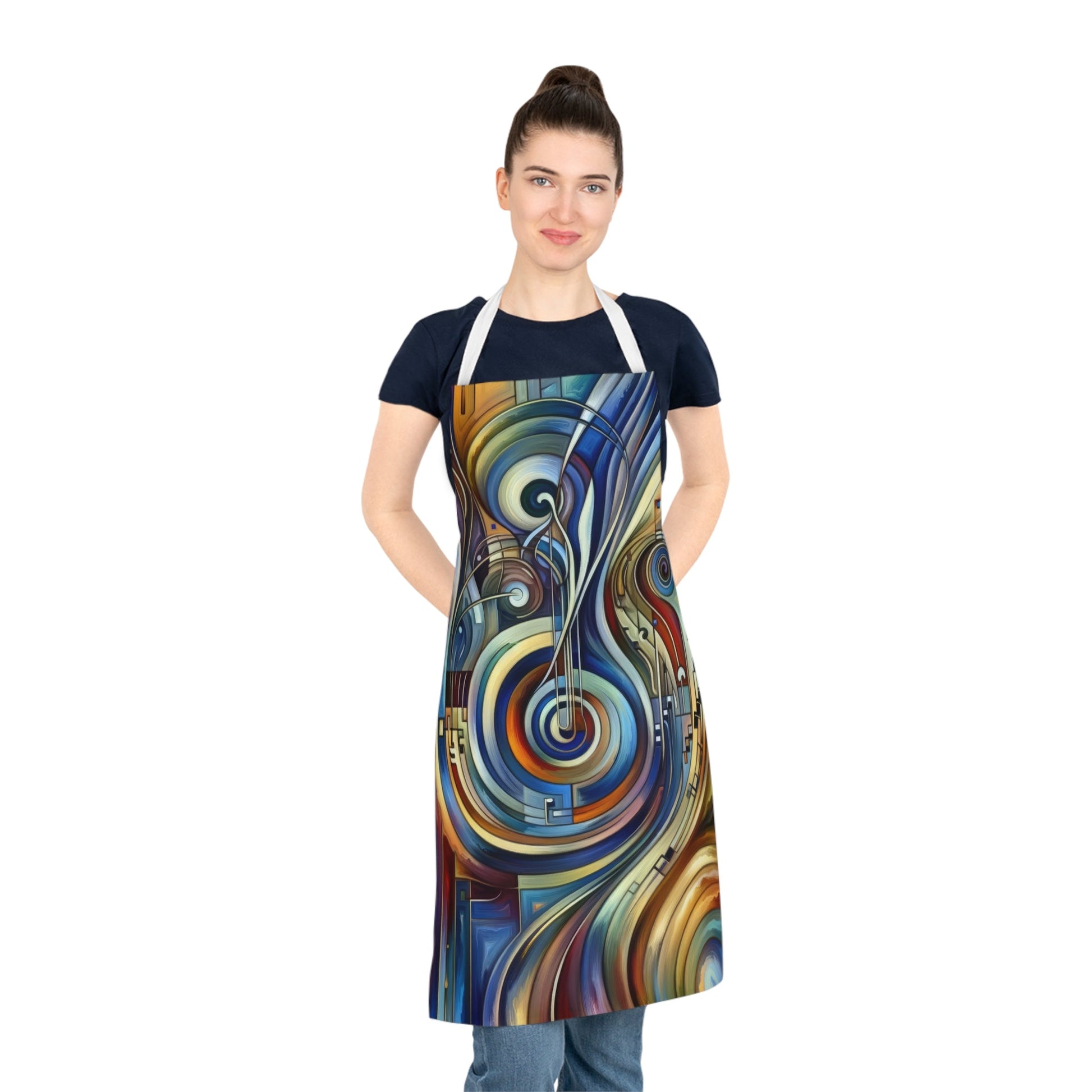 Dexterity Empathetic Repetition Adult Apron (AOP) - ATUH.ART