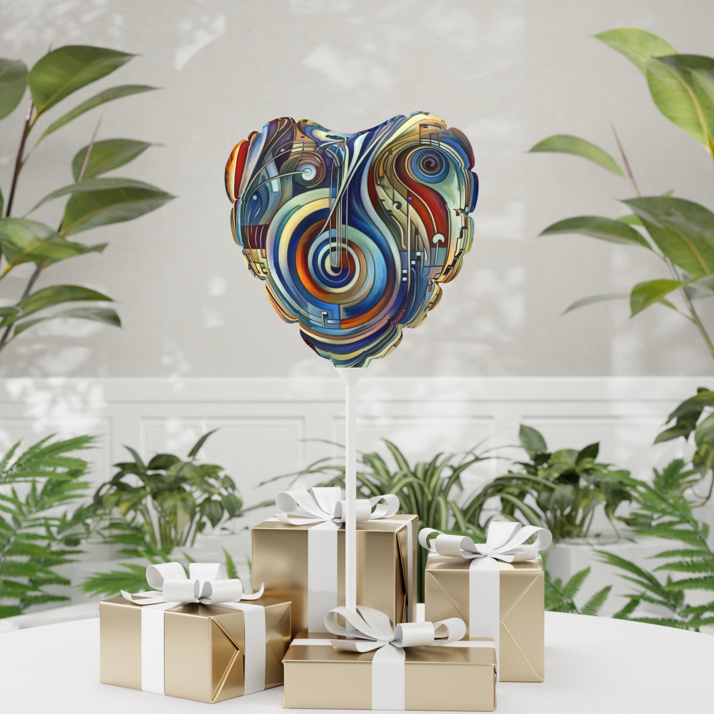 Dexterity Empathetic Repetition Balloon (Round and Heart-shaped), 11" - ATUH.ART