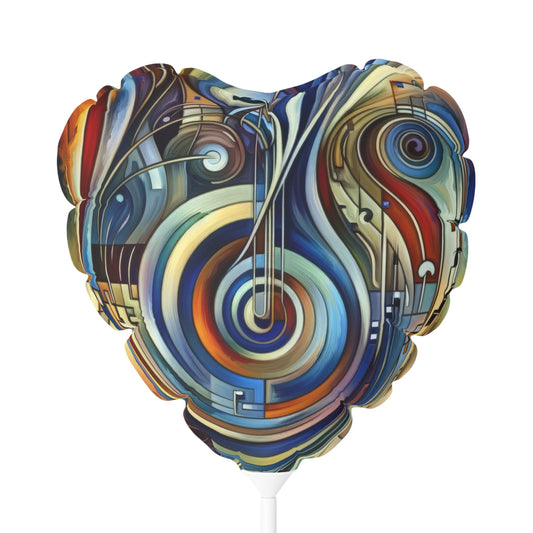 Dexterity Empathetic Repetition Balloon (Round and Heart-shaped), 11" - ATUH.ART