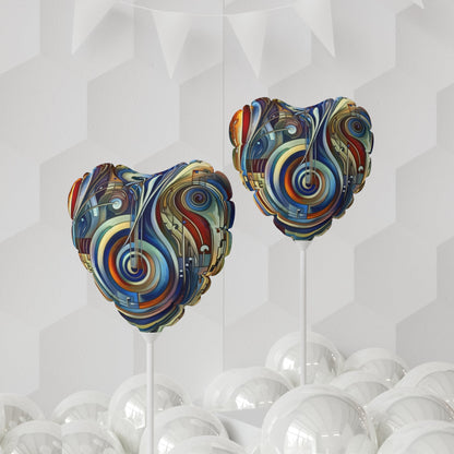 Dexterity Empathetic Repetition Balloon (Round and Heart-shaped), 11" - ATUH.ART