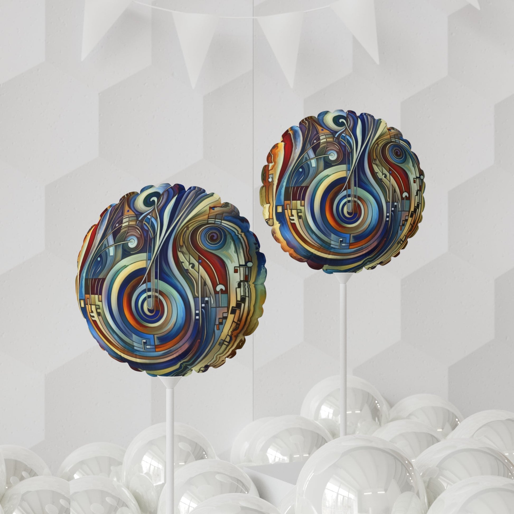 Dexterity Empathetic Repetition Balloon (Round and Heart-shaped), 11" - ATUH.ART