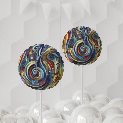 Dexterity Empathetic Repetition Balloon (Round and Heart-shaped), 11" - ATUH.ART
