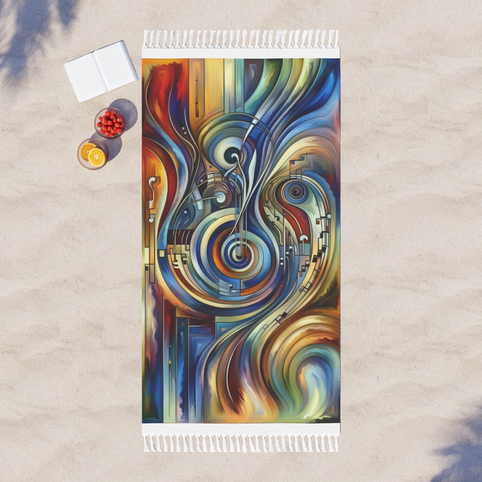 Dexterity Empathetic Repetition Boho Beach Cloth - ATUH.ART